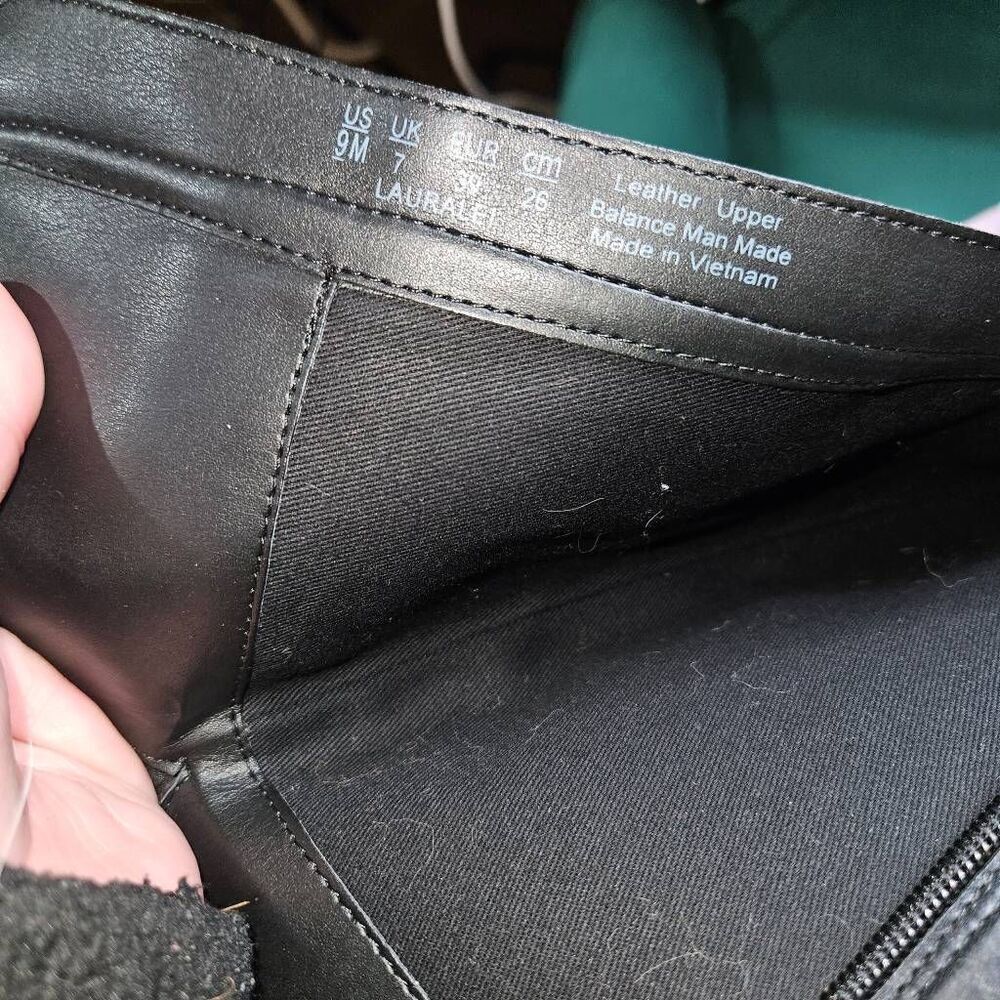 Black Franco Sarto Tall Standard Calf Boots - Picture 9 of 9